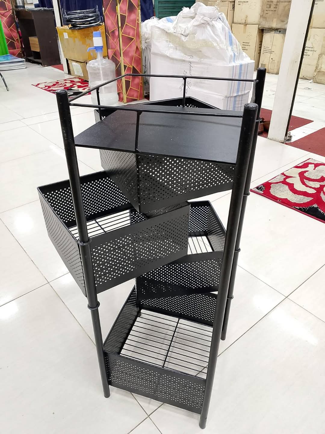 Kitchen Rack Layer 4 layer square Shape Kitchen Rack